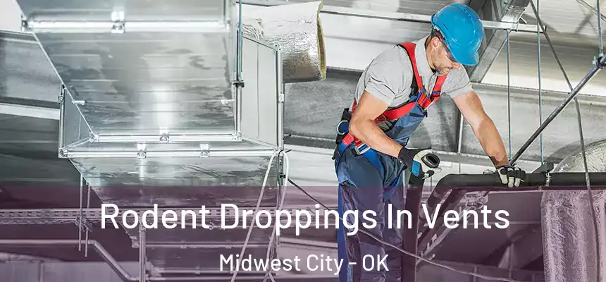  Rodent Droppings In Vents Midwest City - OK